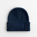 Dziecięca czapka beanie z naszywką - French Navy 
