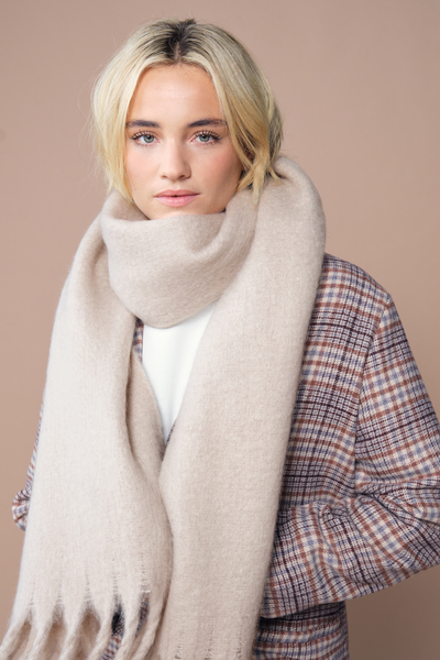 Miękki szalik - Heather Grey 