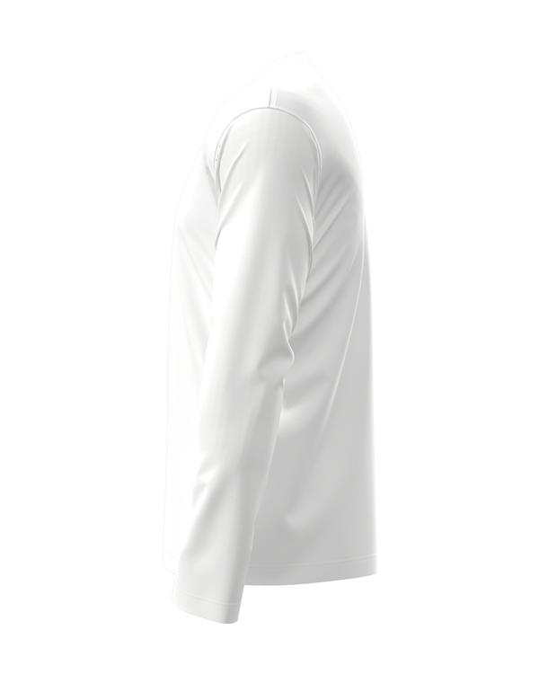 Koszulka klasyczna z długim rękawem - White