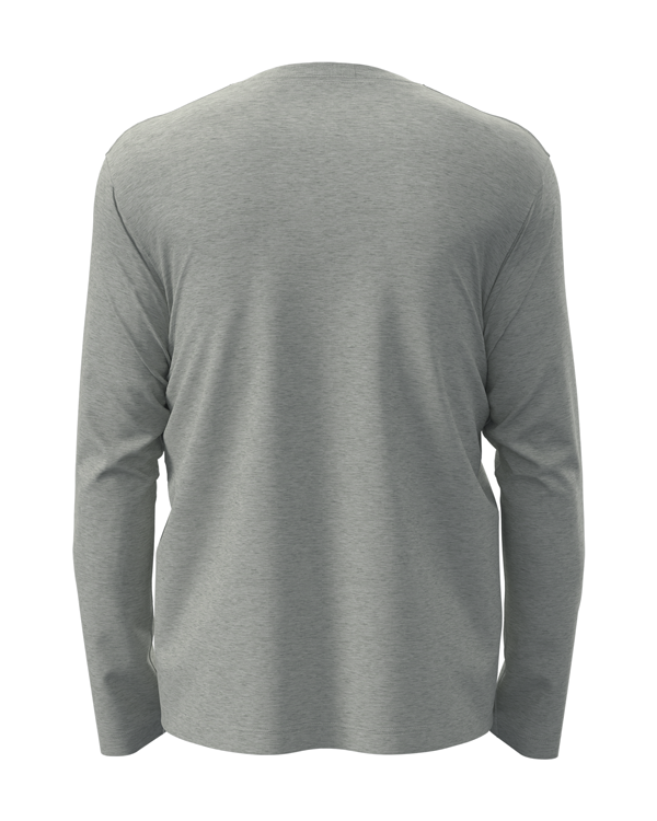 Koszulka klasyczna z długim rękawem - Grey Heather