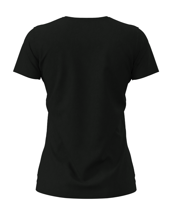 Koszulka damska bawełniana z krótkim rękawem - Black Opal