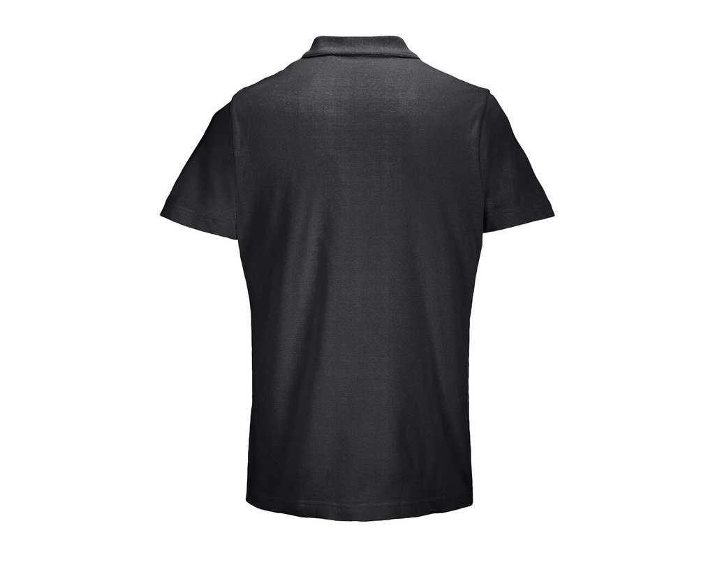 Koszulka polo unisex z krótkim rękawem - Black