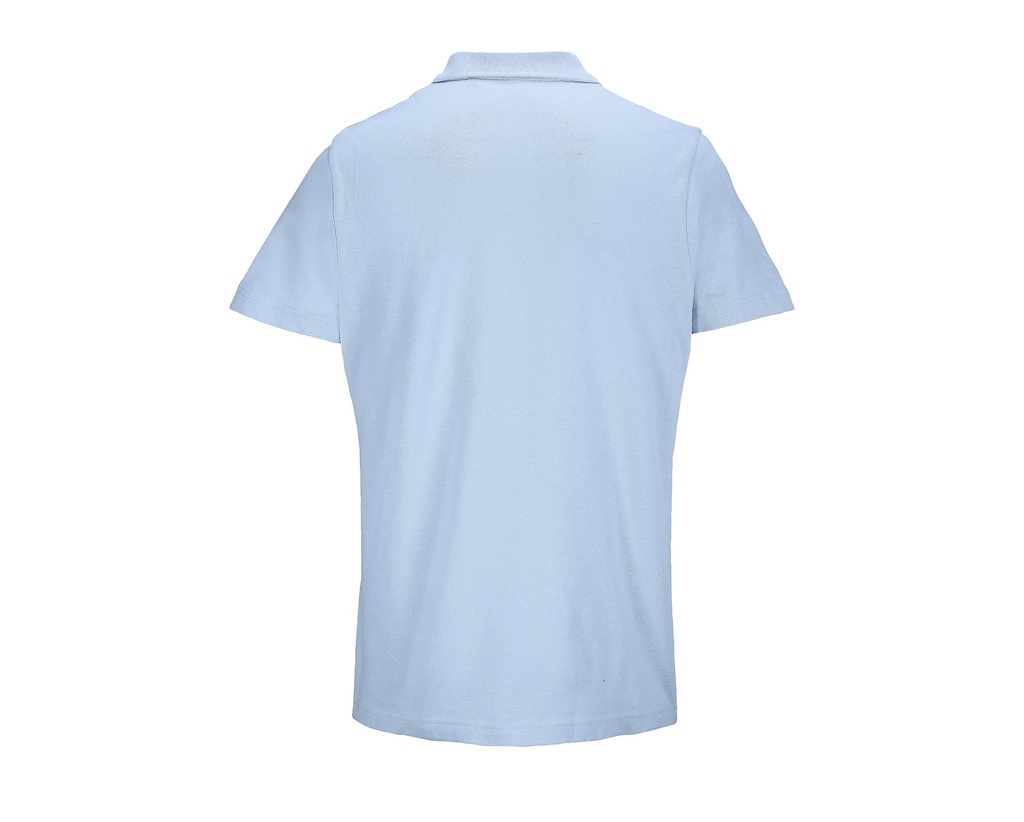 Koszulka polo unisex z krótkim rękawem - Sky Blue