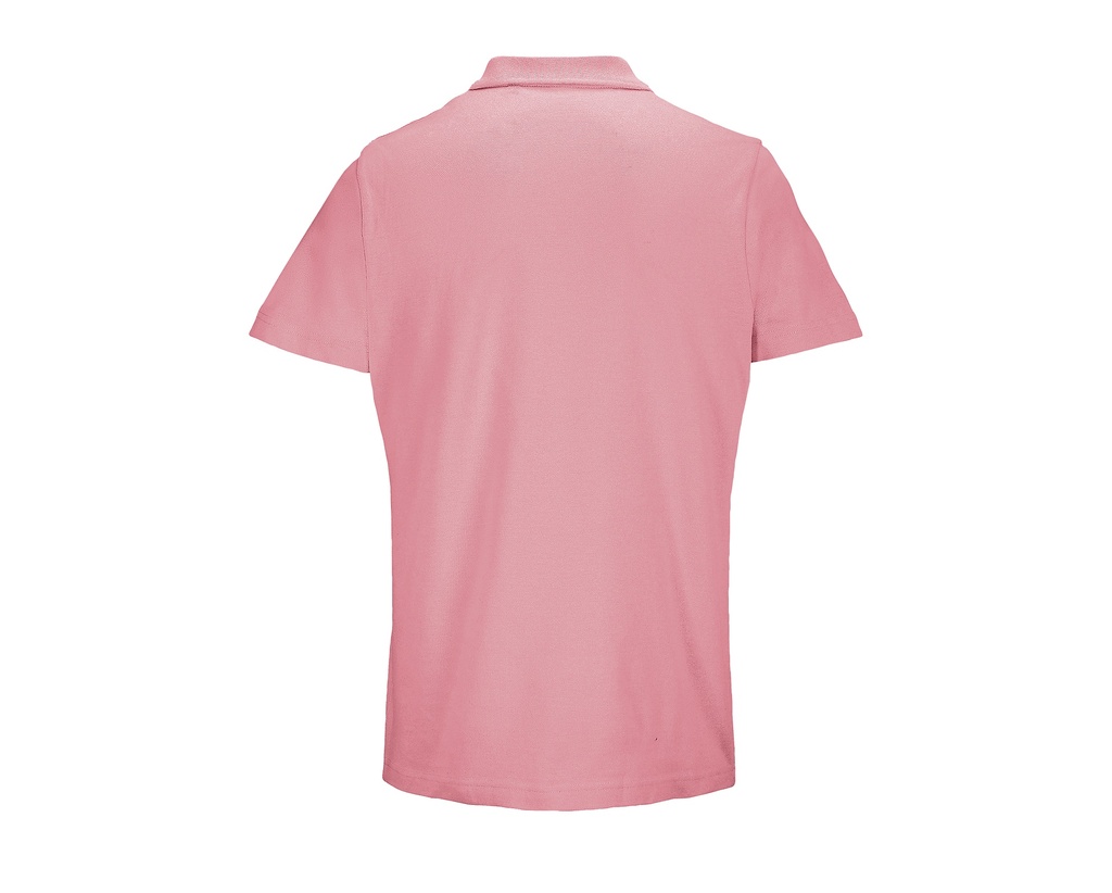 Koszulka polo unisex z krótkim rękawem - Candy Pink
