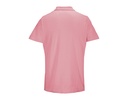 Koszulka polo unisex z krótkim rękawem - Candy Pink