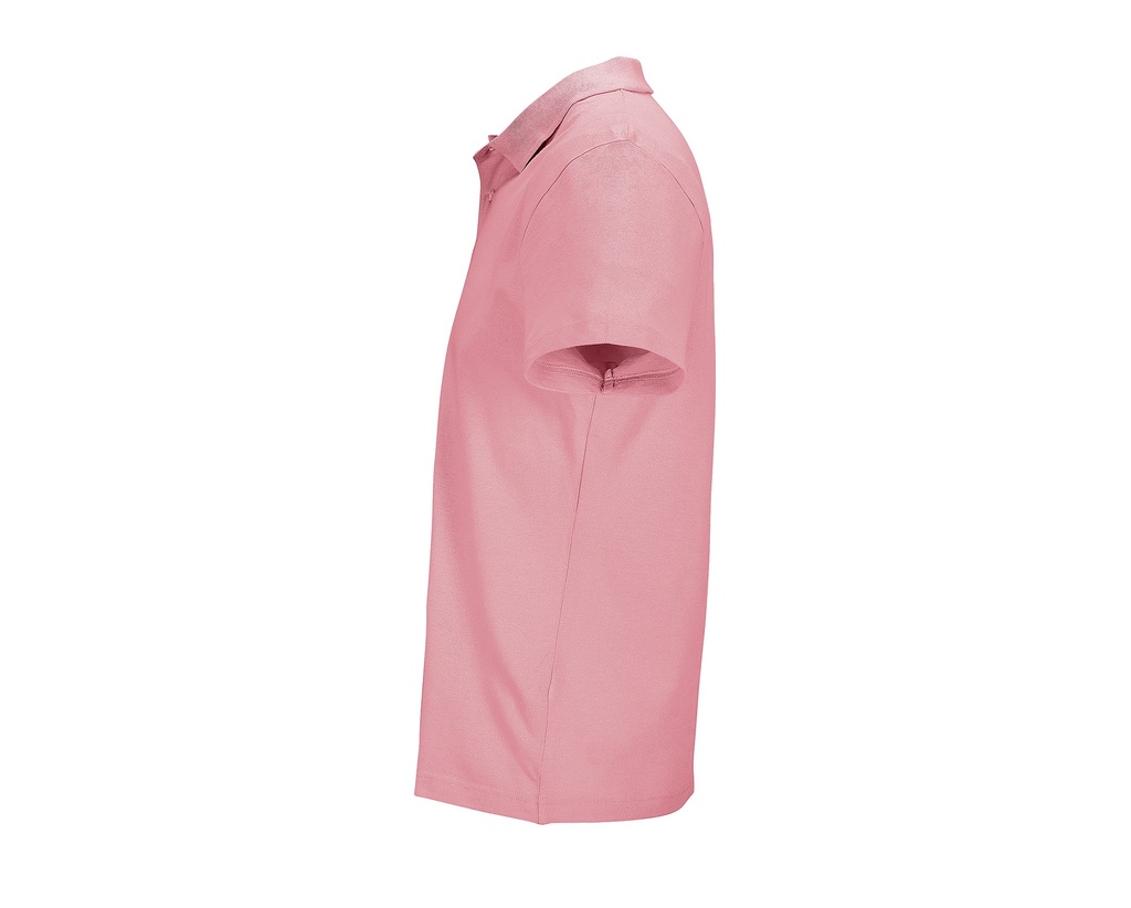 Koszulka polo unisex z krótkim rękawem - Candy Pink