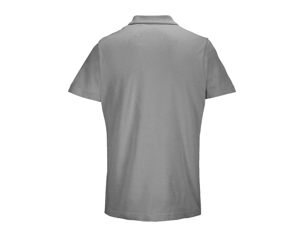 Koszulka polo unisex z krótkim rękawem - Grey Melange