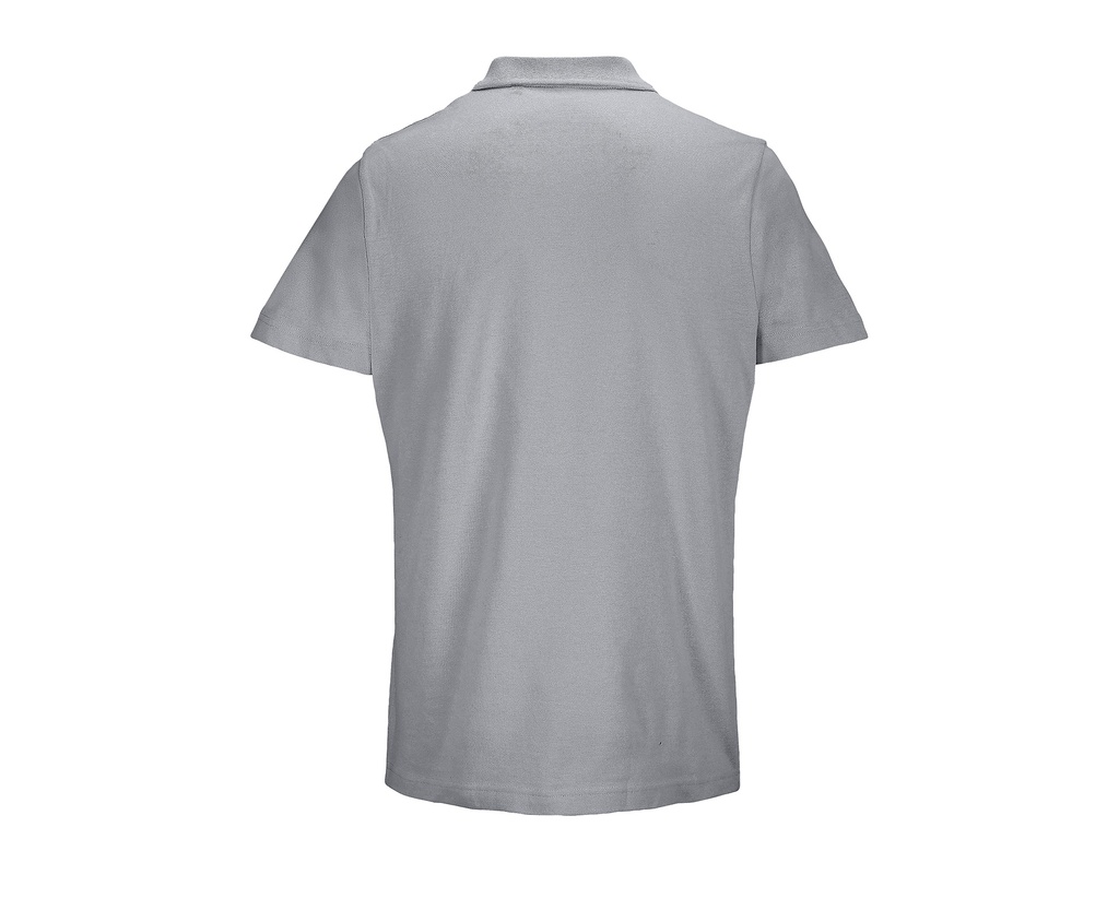 Koszulka polo unisex z krótkim rękawem - Pure Grey