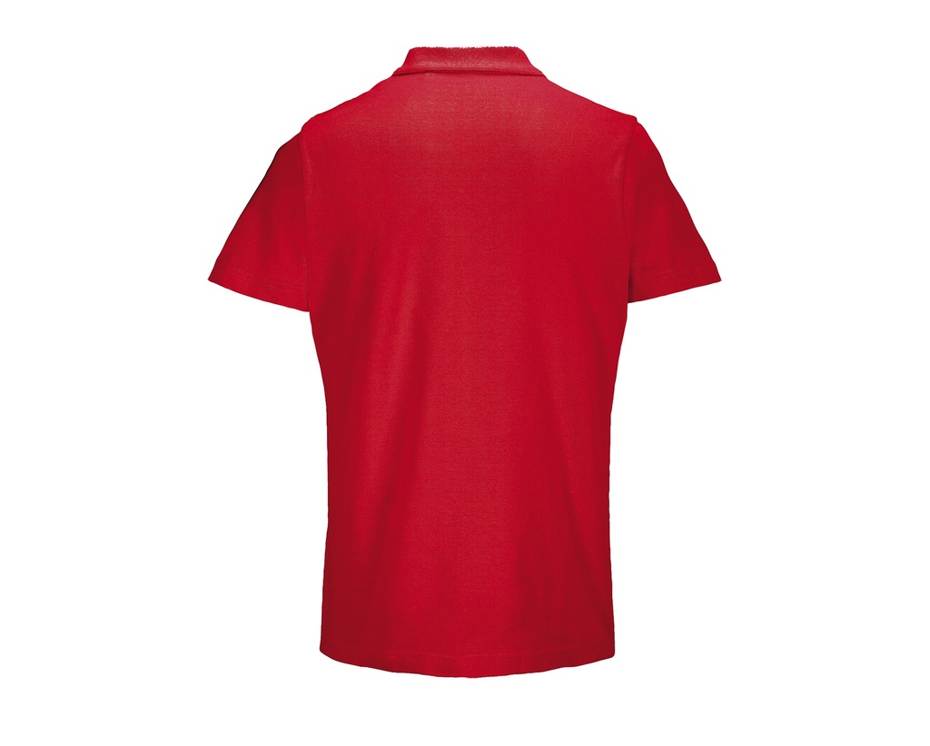 Koszulka polo unisex z krótkim rękawem - Red
