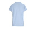 Damska koszulka polo z krótkim rękawem - Sky Blue