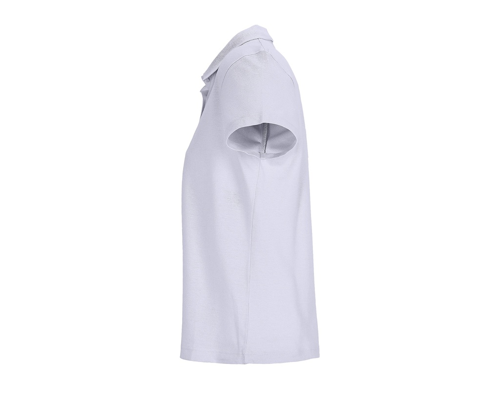 Damska koszulka polo z krótkim rękawem - Lilac