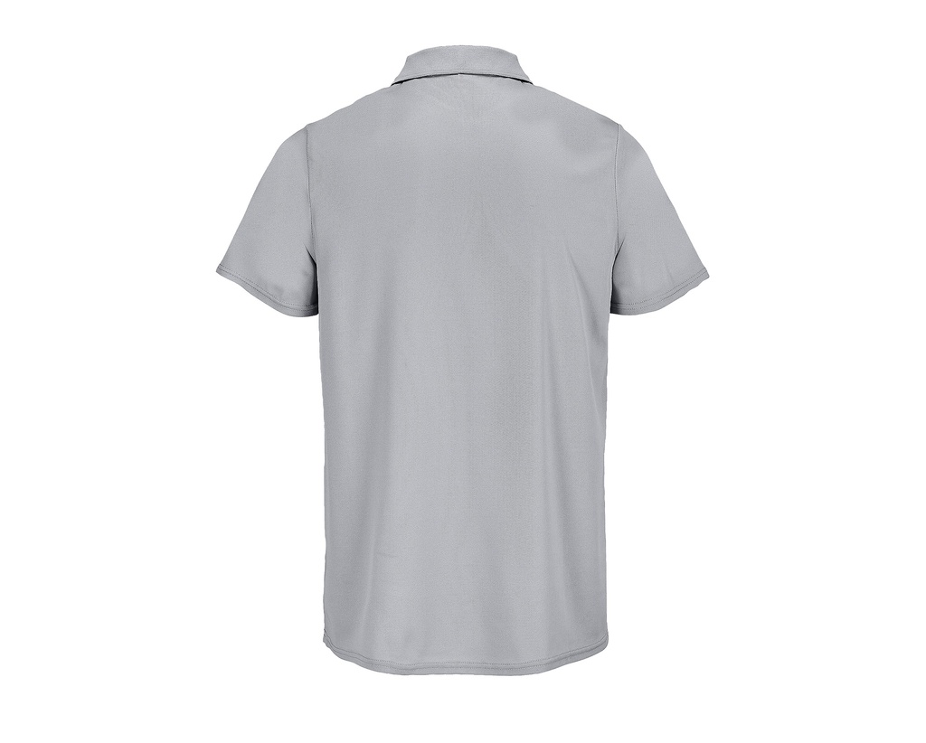 Koszulka Polo Slim z Recyklingu – Krótki Rękaw - Pure Grey