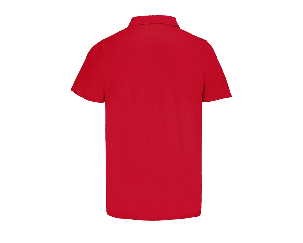 Koszulka Polo Slim z Recyklingu – Krótki Rękaw - Red