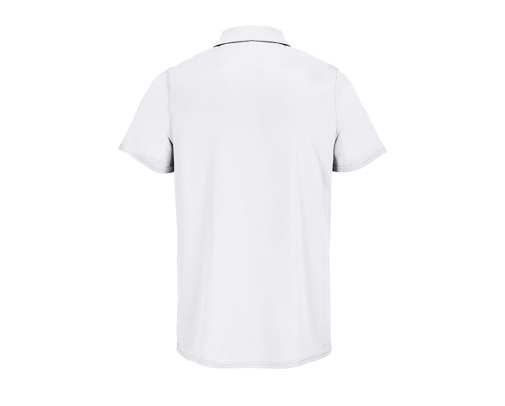 Koszulka Polo Slim z Recyklingu – Krótki Rękaw - White