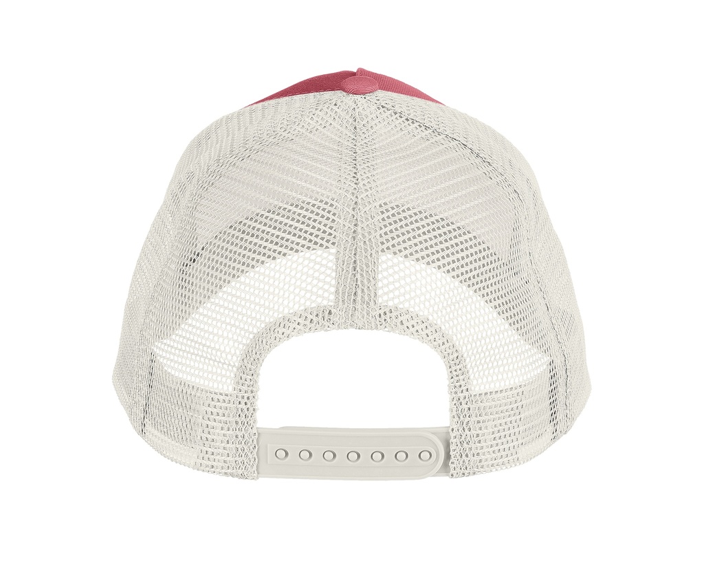 Czapka pięciopanelowa z regulacją - Folk Pink & Off White