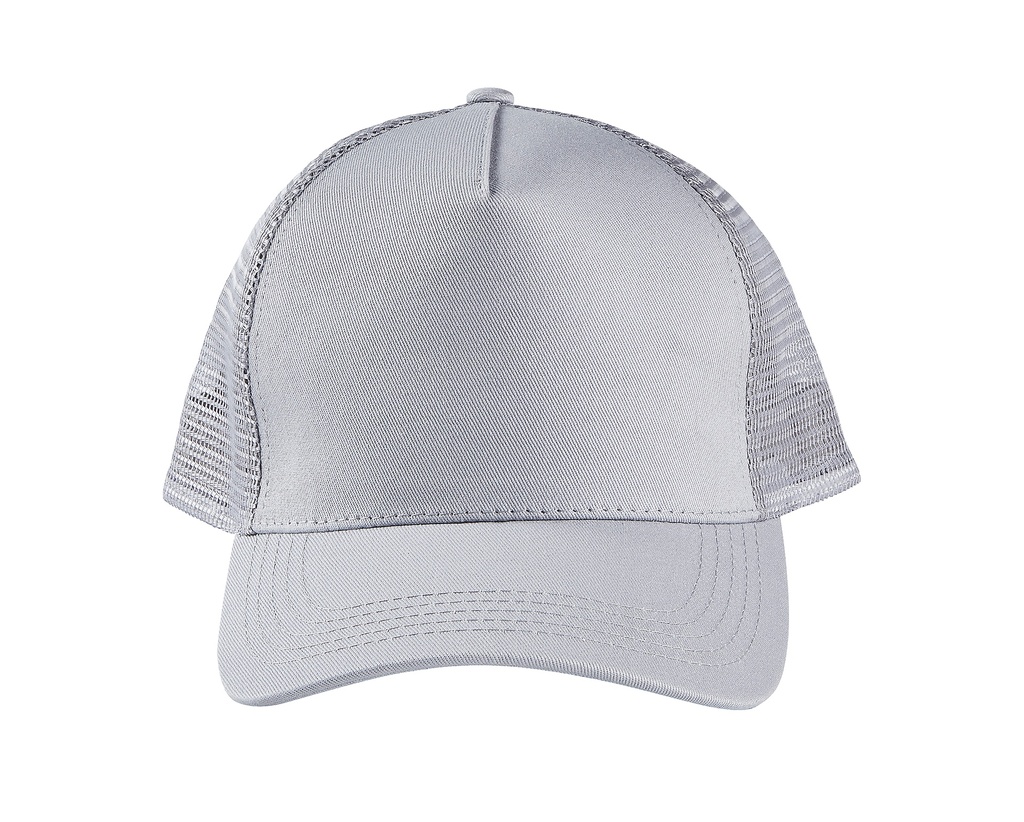 Czapka pięciopanelowa z regulacją - Pure Grey