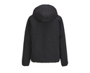 Damska pikowana kurtka softshellowa z kapturem - Black