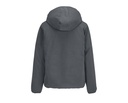 Damska pikowana kurtka softshellowa z kapturem - Charcoal Grey (Solid)