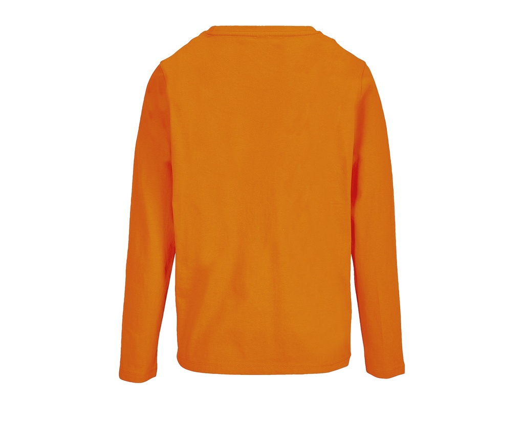 Damska koszulka z długim rękawem - Orange