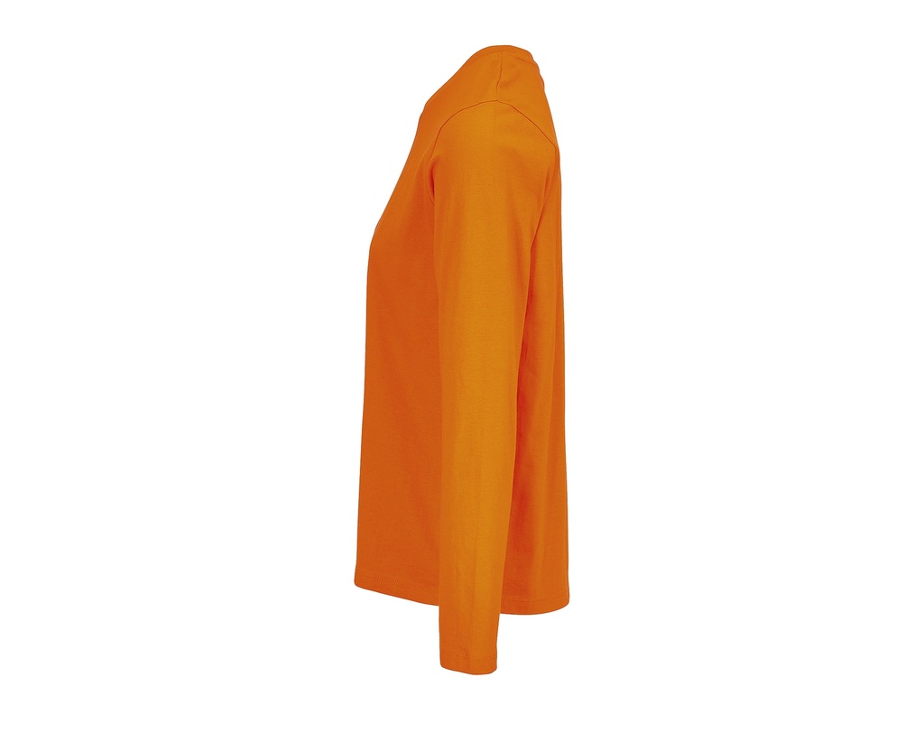 Damska koszulka z długim rękawem - Orange