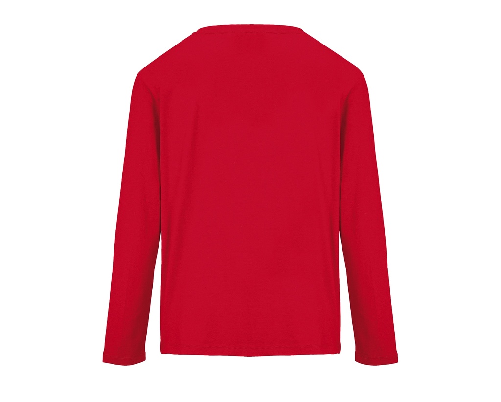Damska koszulka z długim rękawem - Red