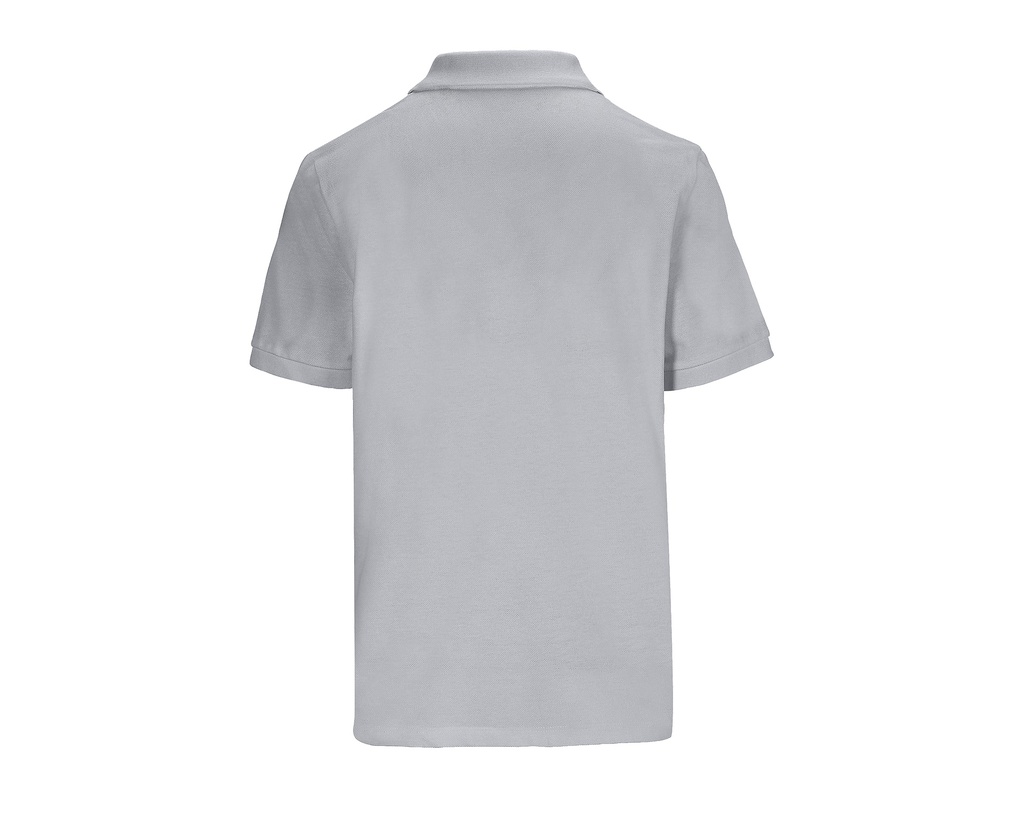 Damska koszulka polo z krótkim rękawem - Pure Grey