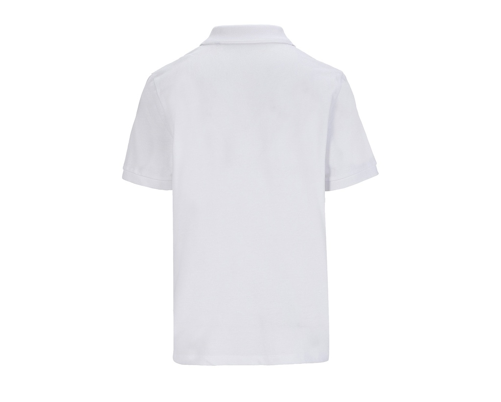Damska koszulka polo z krótkim rękawem - White