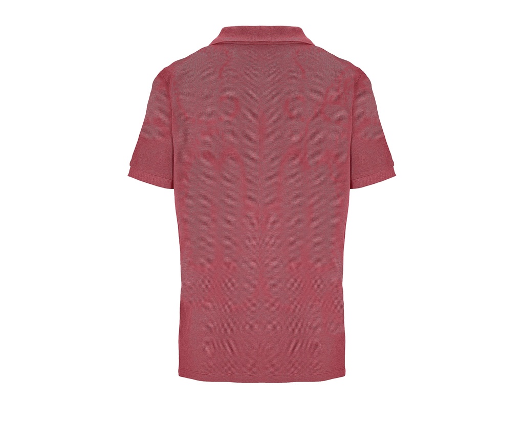 Damska koszulka polo z krótkim rękawem - Folk Pink