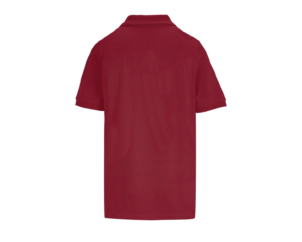 Damska koszulka polo z krótkim rękawem - Folk Red