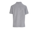 Damska koszulka polo z krótkim rękawem - Grey Melange