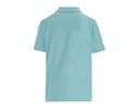Damska koszulka polo z krótkim rękawem - Pool Blue