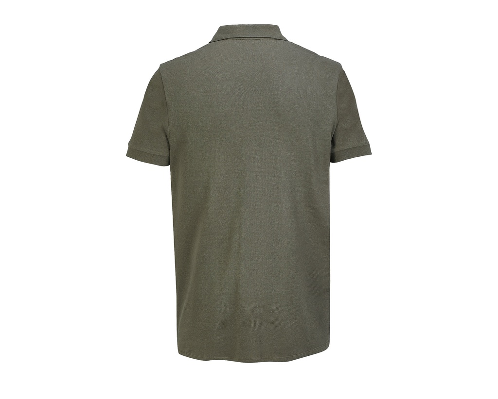 Koszulka polo unisex z krótkim rękawem - Army