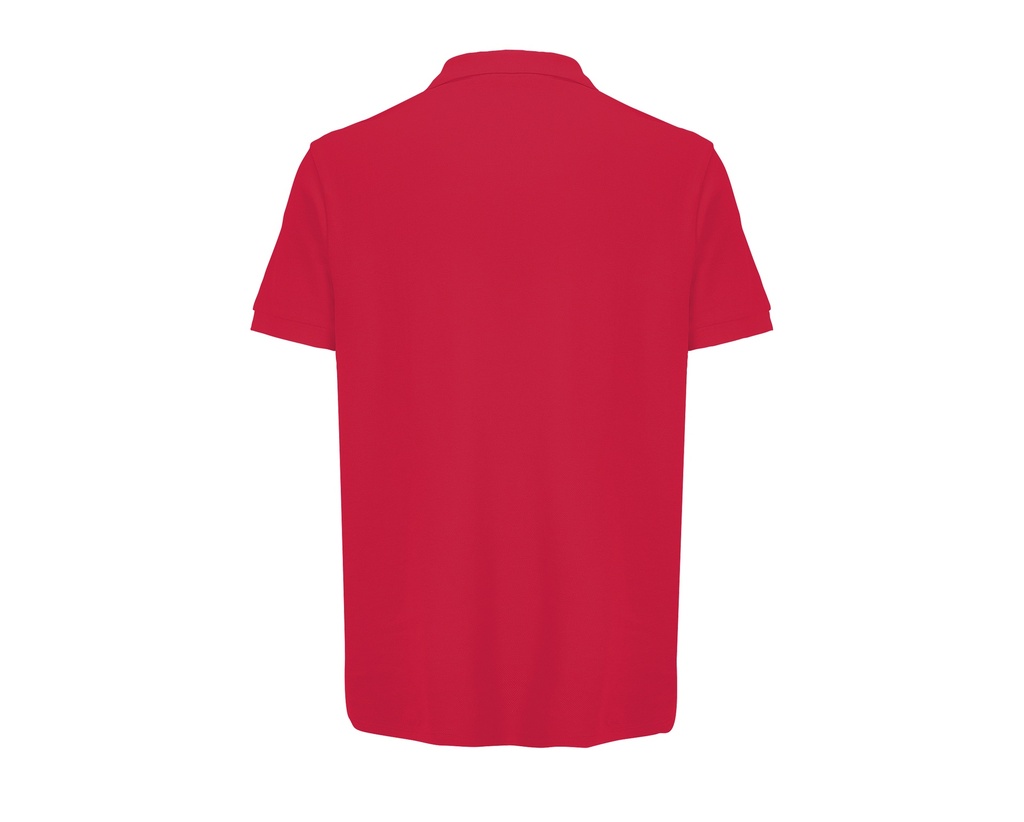 Koszulka polo unisex z krótkim rękawem - Red