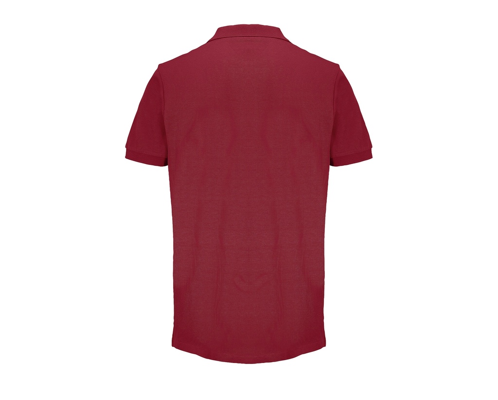 Koszulka polo unisex z krótkim rękawem - Folk Red