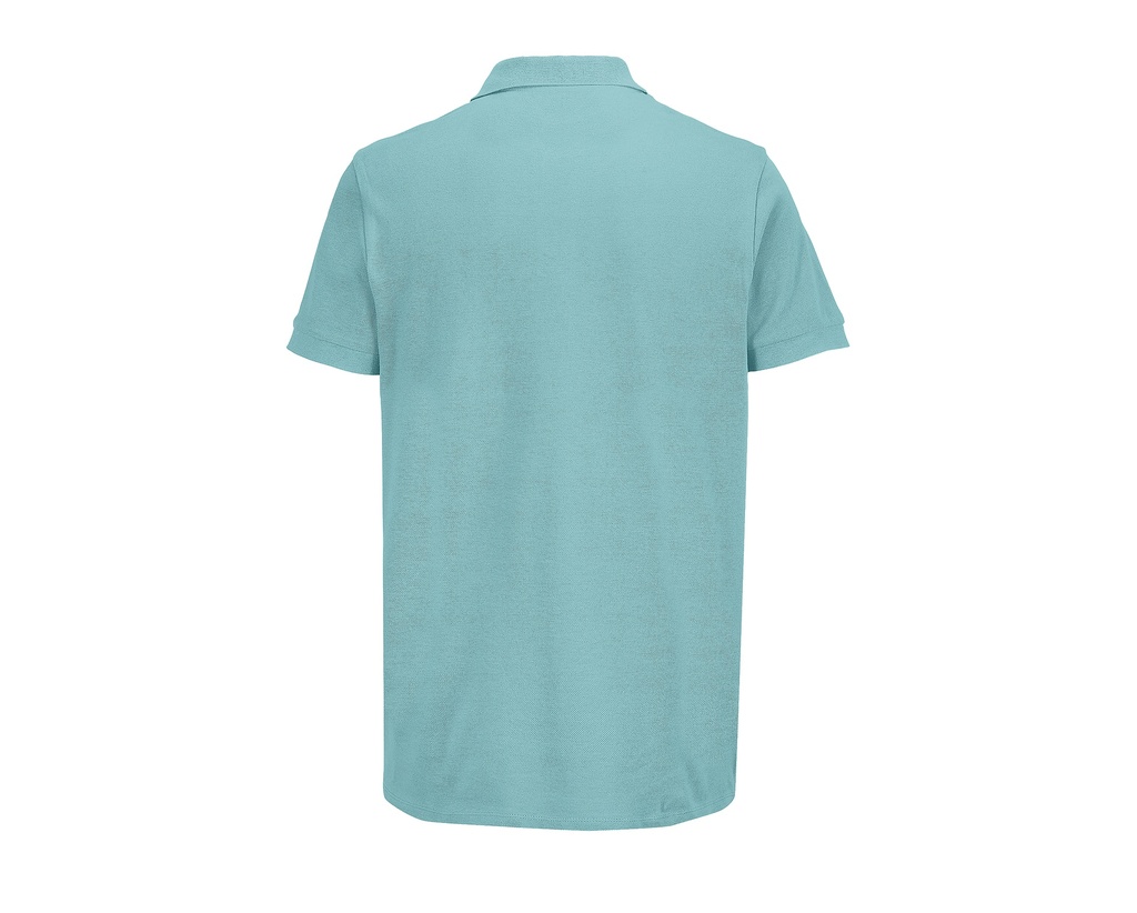 Koszulka polo unisex z krótkim rękawem - Pool Blue