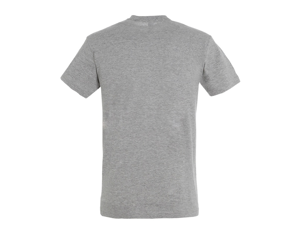 Koszulka klasyczna z krótkim rękawem - Grey Melange