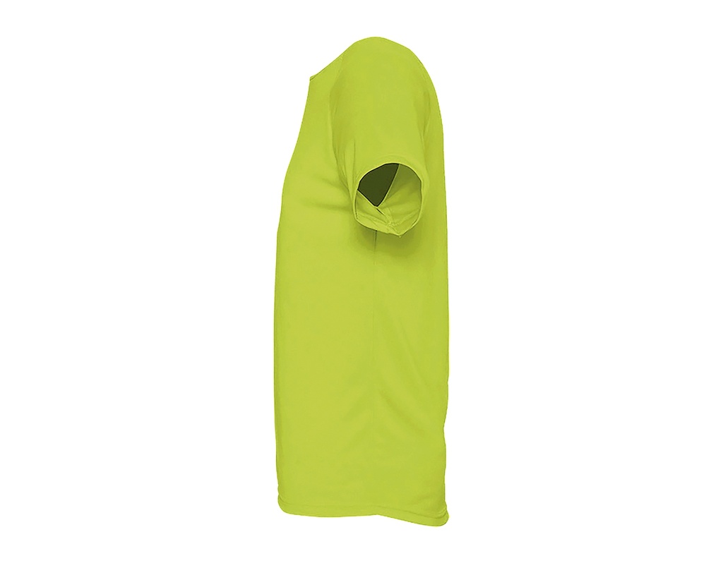 Koszulka sportowa męska z raglanowym rękawem - Apple Green