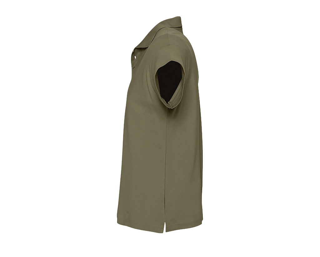 Koszulka polo klasyczna z krótkim rękawem - Army