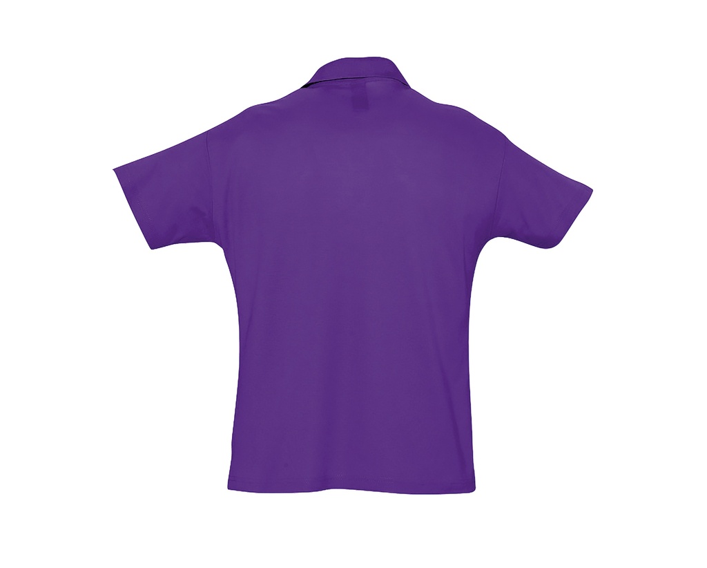 Koszulka polo klasyczna z krótkim rękawem - Dark Purple