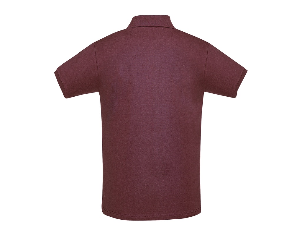 Męska Koszulka Polo Klasyczna - Burgundy