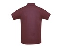 Męska Koszulka Polo Klasyczna - Burgundy