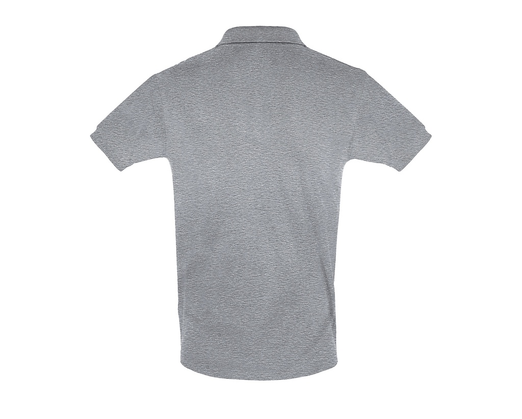 Męska Koszulka Polo Klasyczna - Grey Melange