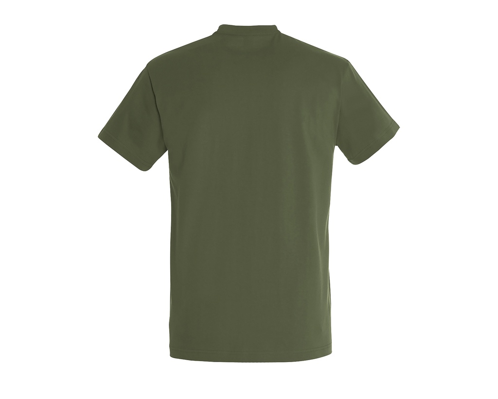 T-shirt klasyczny z krótkim rękawem Heavy Jersey - Army