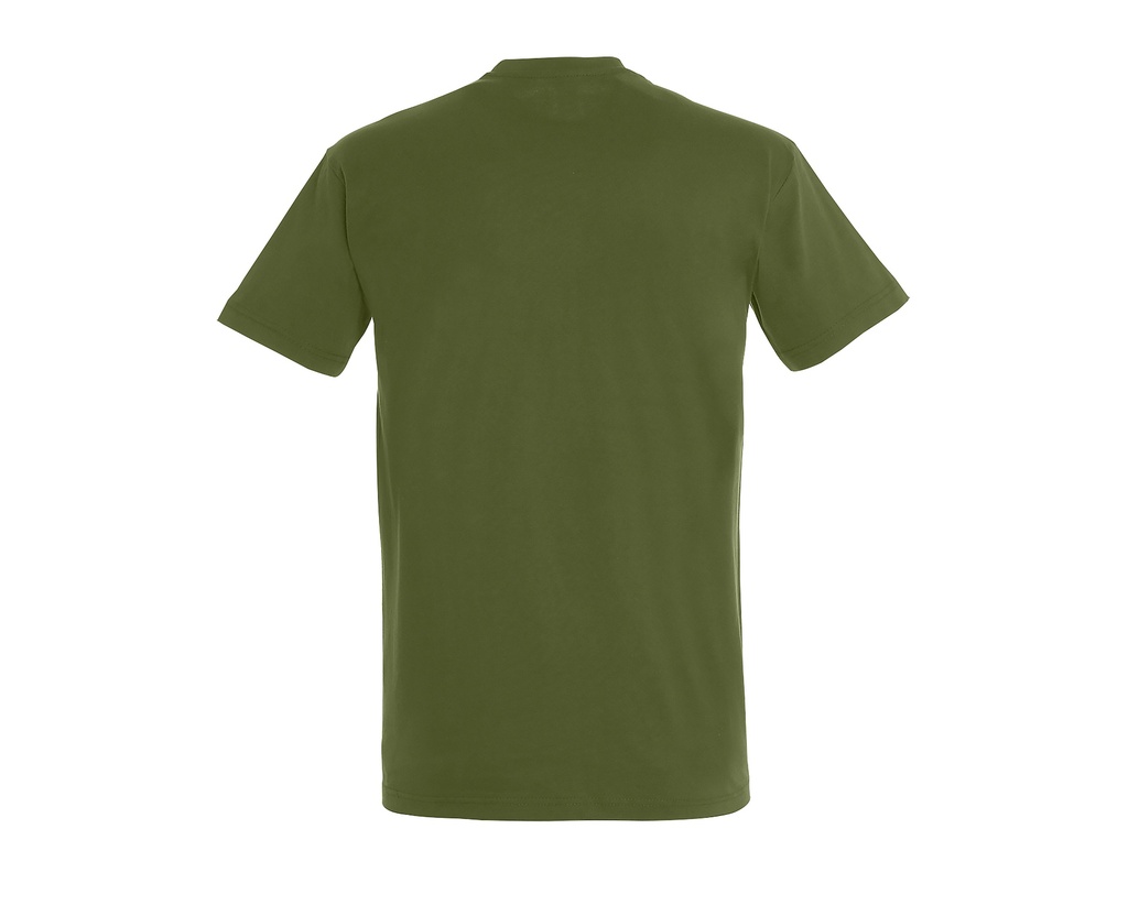 T-shirt klasyczny z krótkim rękawem Heavy Jersey - Dark Khaki