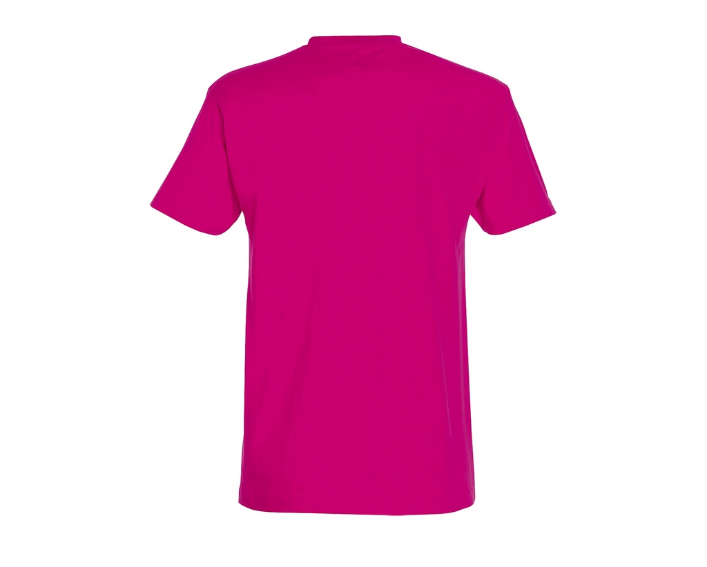 T-shirt klasyczny z krótkim rękawem Heavy Jersey - Fuchsia