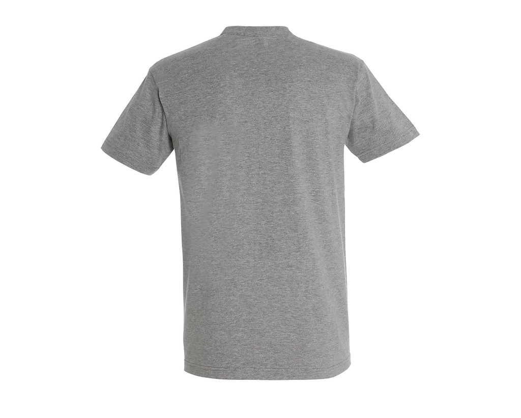 T-shirt klasyczny z krótkim rękawem Heavy Jersey - Grey Melange