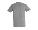 T-shirt klasyczny z krótkim rękawem Heavy Jersey - Grey Melange
