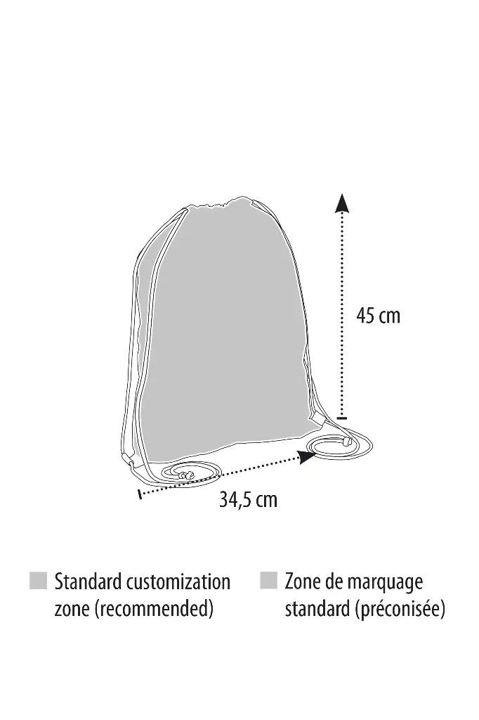 Plecak z denimu 7,5L z troczkiem - Denim Brut