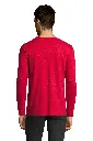Męska koszulka z długim rękawem - Red