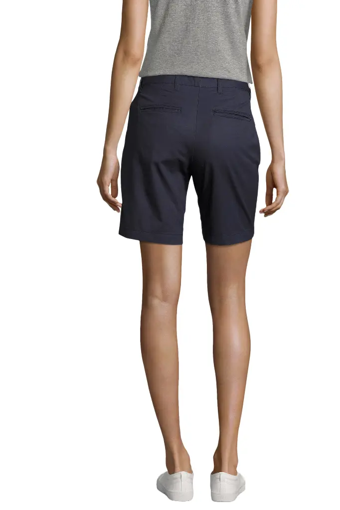 Damskie Bermudy Chino Jasper - French Navy